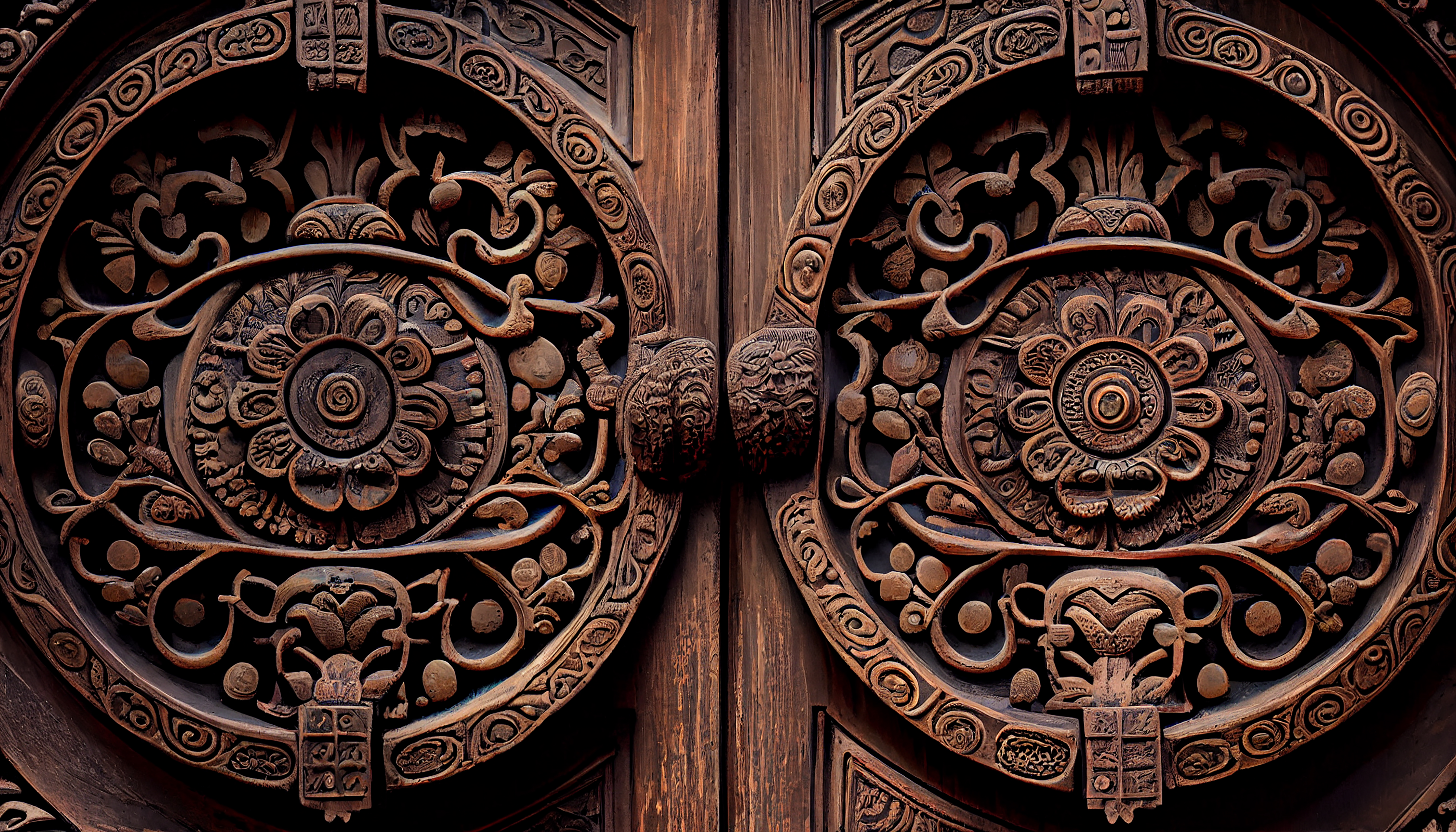 Elite Wood Carving Detail